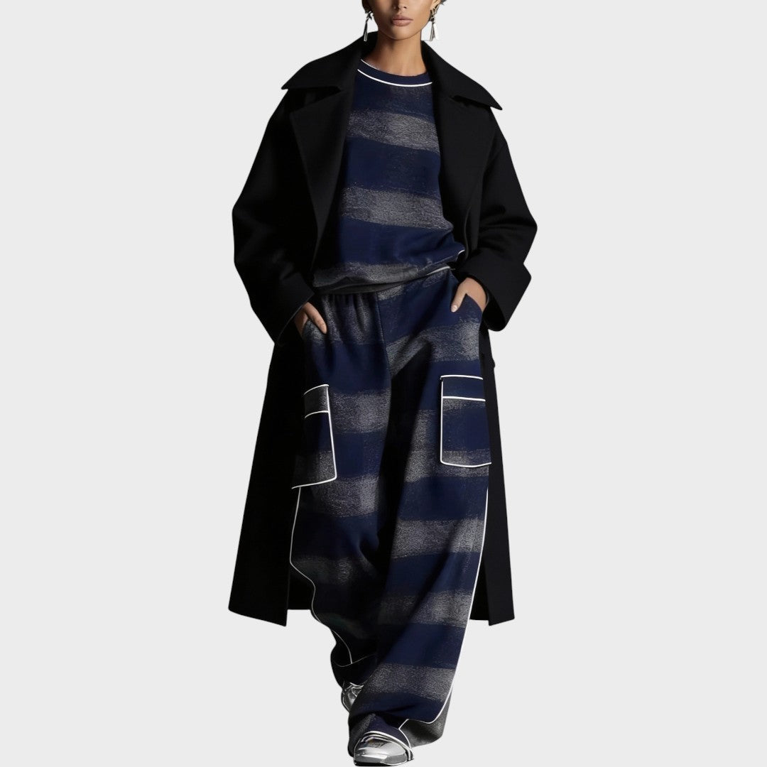 Van Elst Mode® | Jersey- en Broekset met ultiem comfort en flatterende look voor dagelijks en reizen