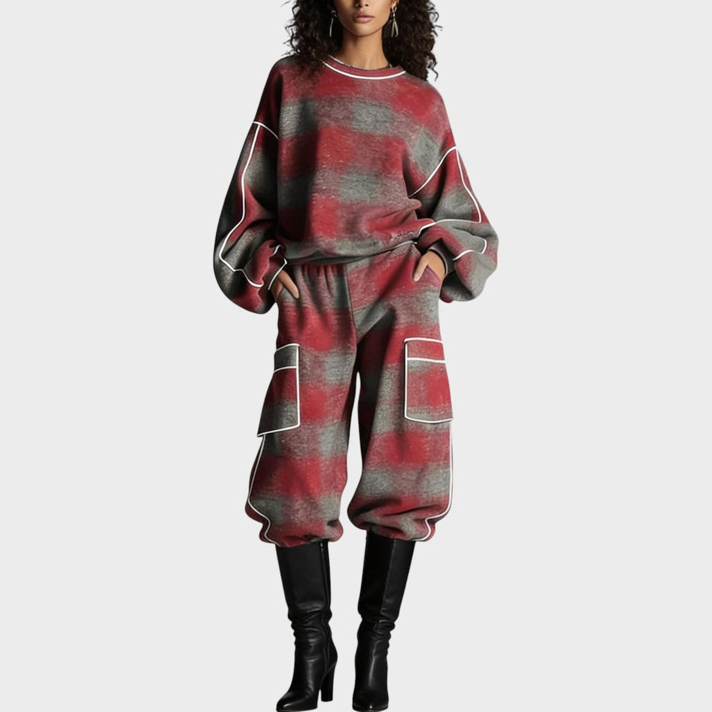 Van Elst Mode® | Jersey- en Broekset met ultiem comfort en flatterende look voor dagelijks en reizen