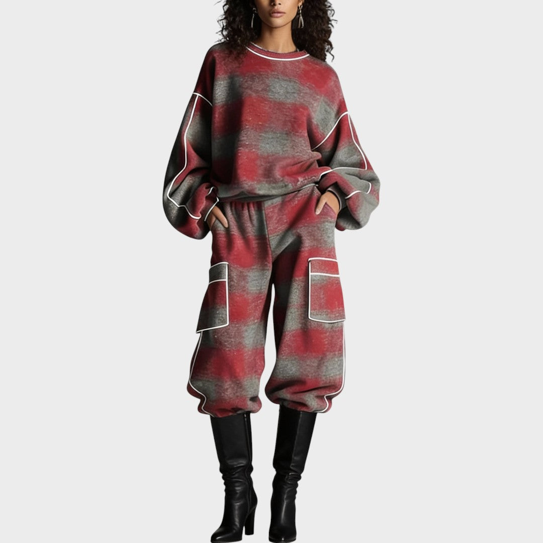 Van Elst Mode® | Jersey- en Broekset met ultiem comfort en flatterende look voor dagelijks en reizen