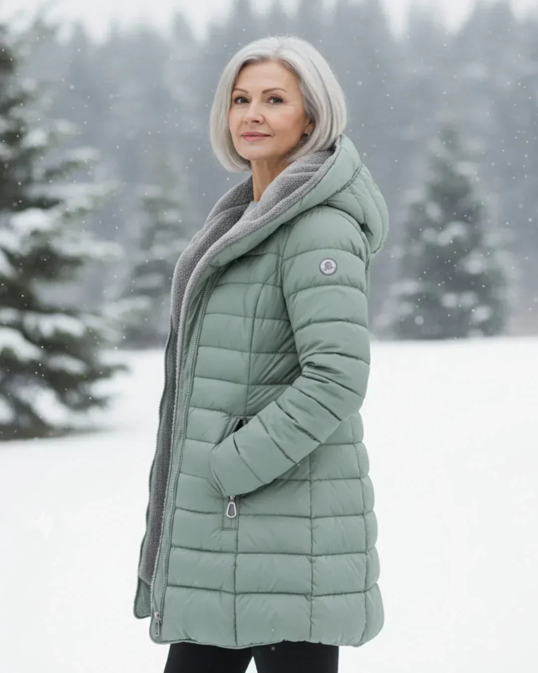 Olivia | Casaco de Inverno Acolchoado