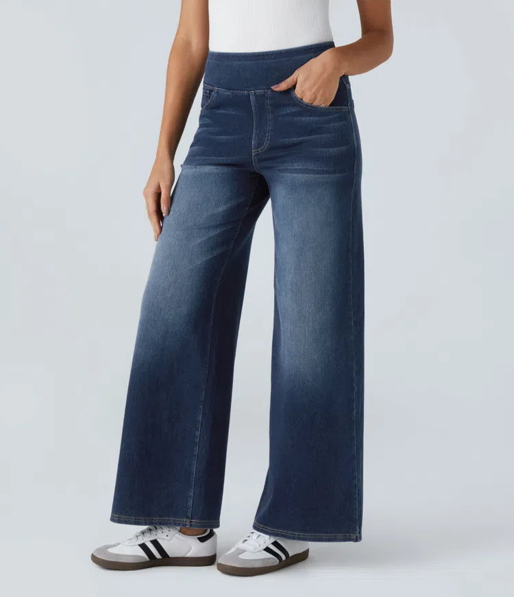 Van Elst Mode® | Comfortabele jeans met hoge taille