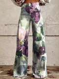 Van Elst Mode®| Boho Vintage Broek met Unieke en Verfijnde Stijl