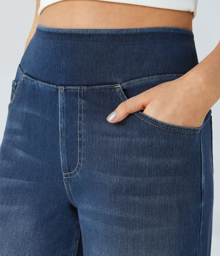 Van Elst Mode® | Comfortabele jeans met hoge taille
