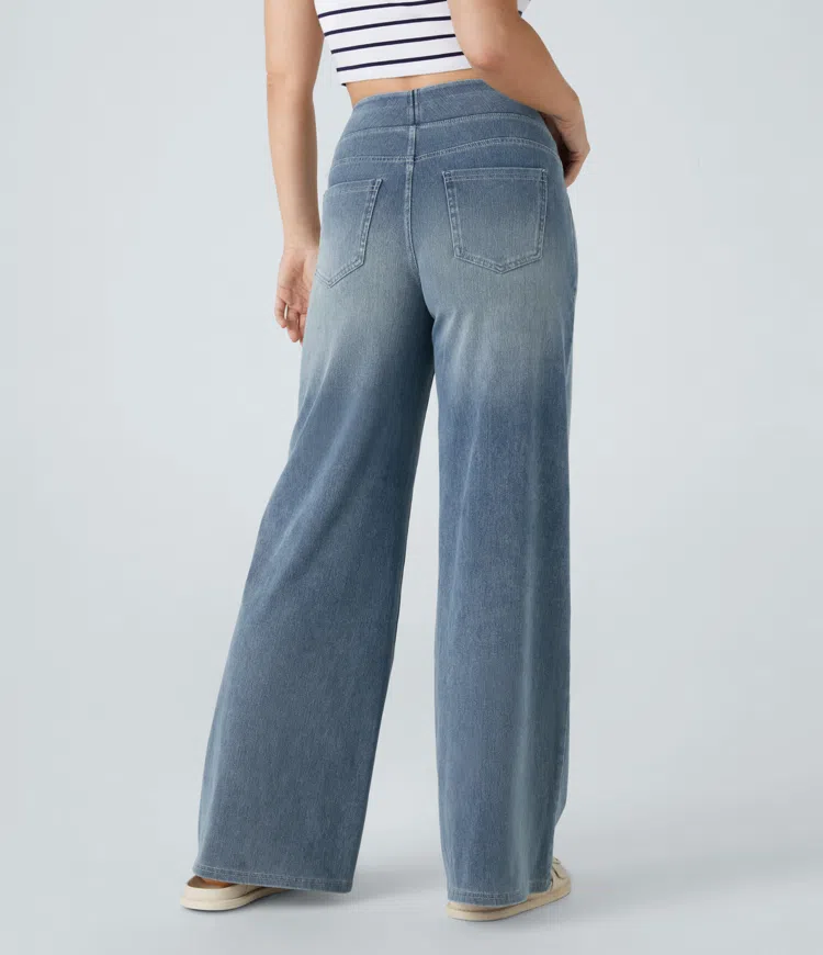 Van Elst Mode® | Comfortabele jeans met hoge taille
