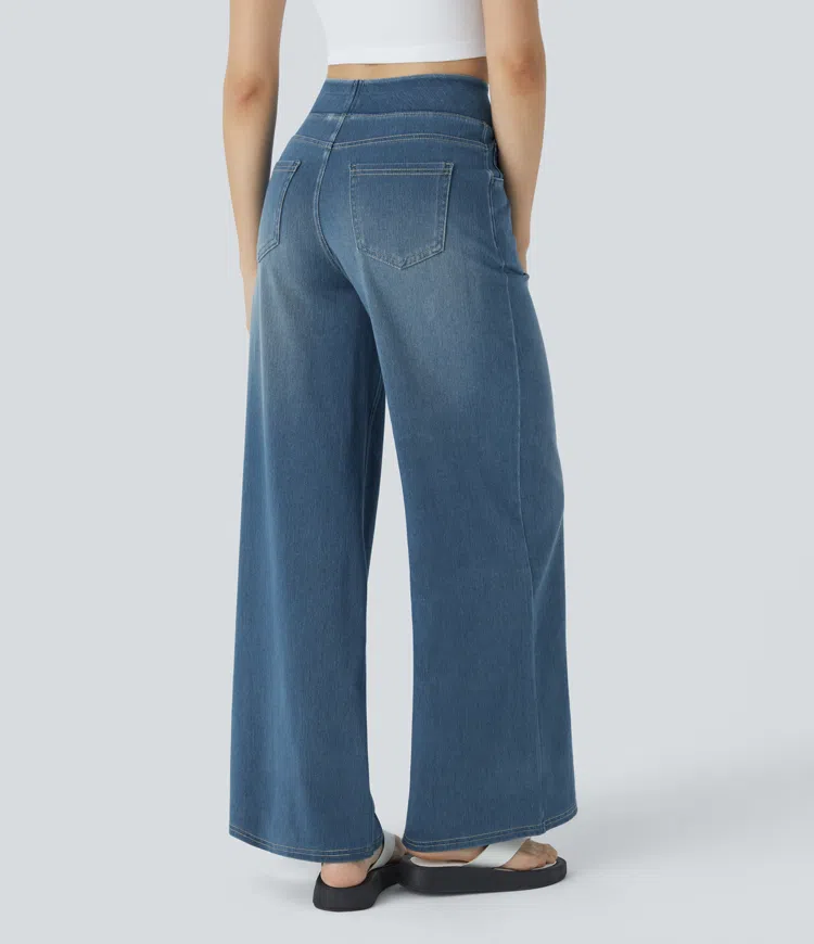 Van Elst Mode® | Comfortabele jeans met hoge taille