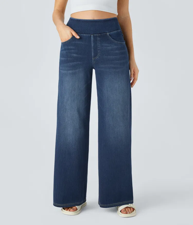 Van Elst Mode® | Comfortabele jeans met hoge taille