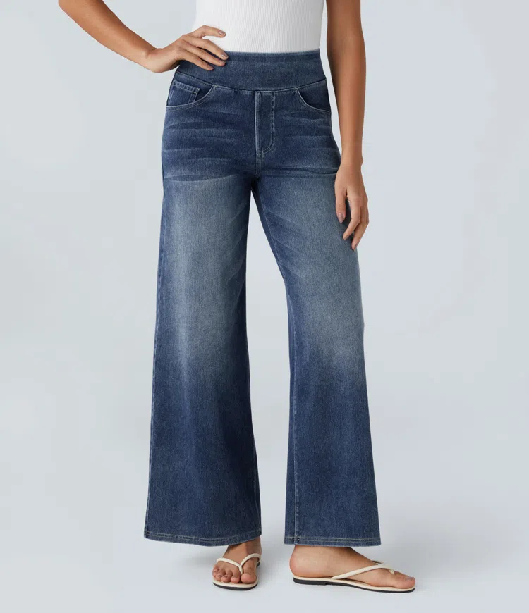 Van Elst Mode® | Comfortabele jeans met hoge taille