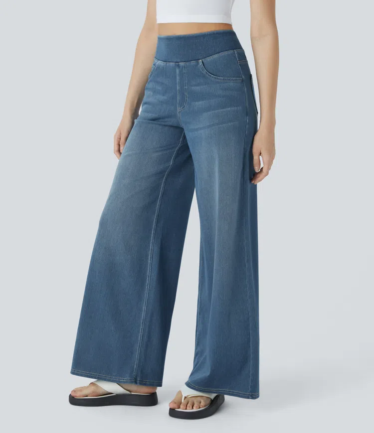 Van Elst Mode® | Comfortabele jeans met hoge taille