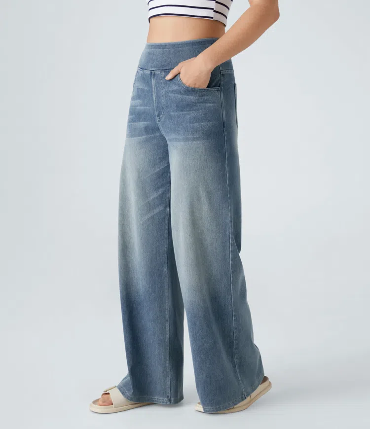 Van Elst Mode® | Comfortabele jeans met hoge taille