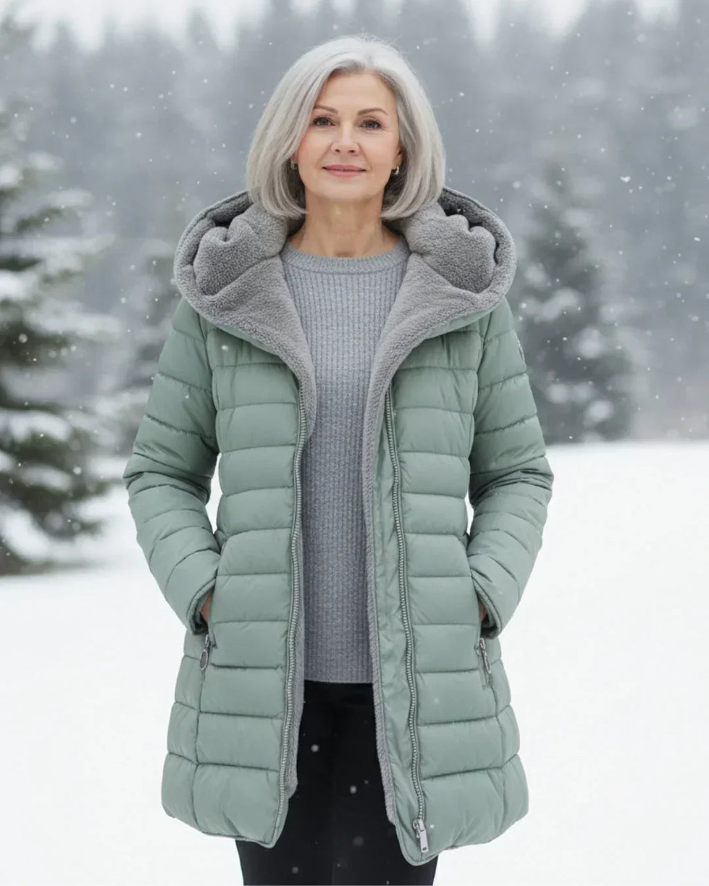 Olivia | Casaco de Inverno Acolchoado