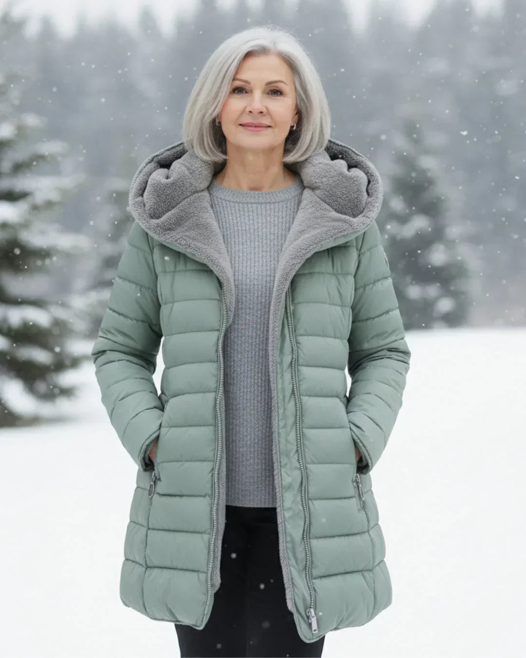 Olivia | Casaco de Inverno Acolchoado