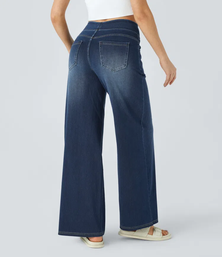 Van Elst Mode® | Comfortabele jeans met hoge taille