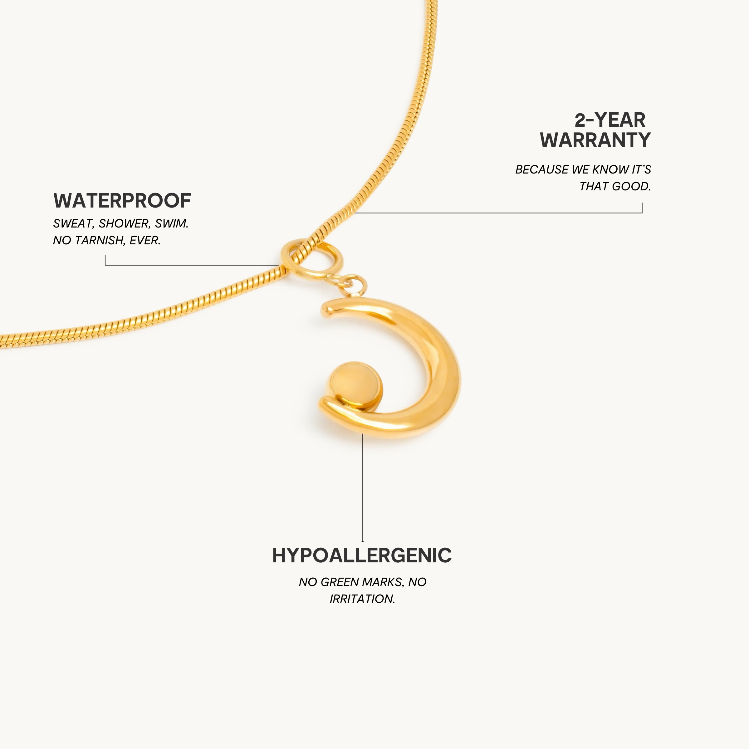 Crescent Moon Necklace