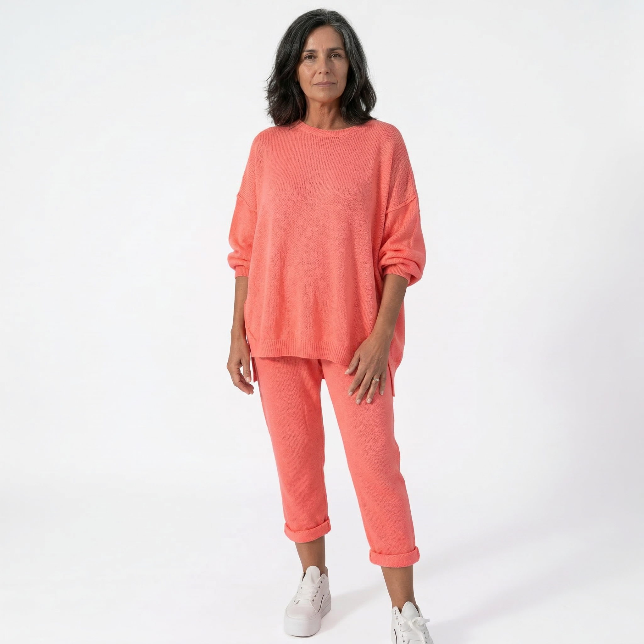 Júlia | Conjunto de Malha Fina