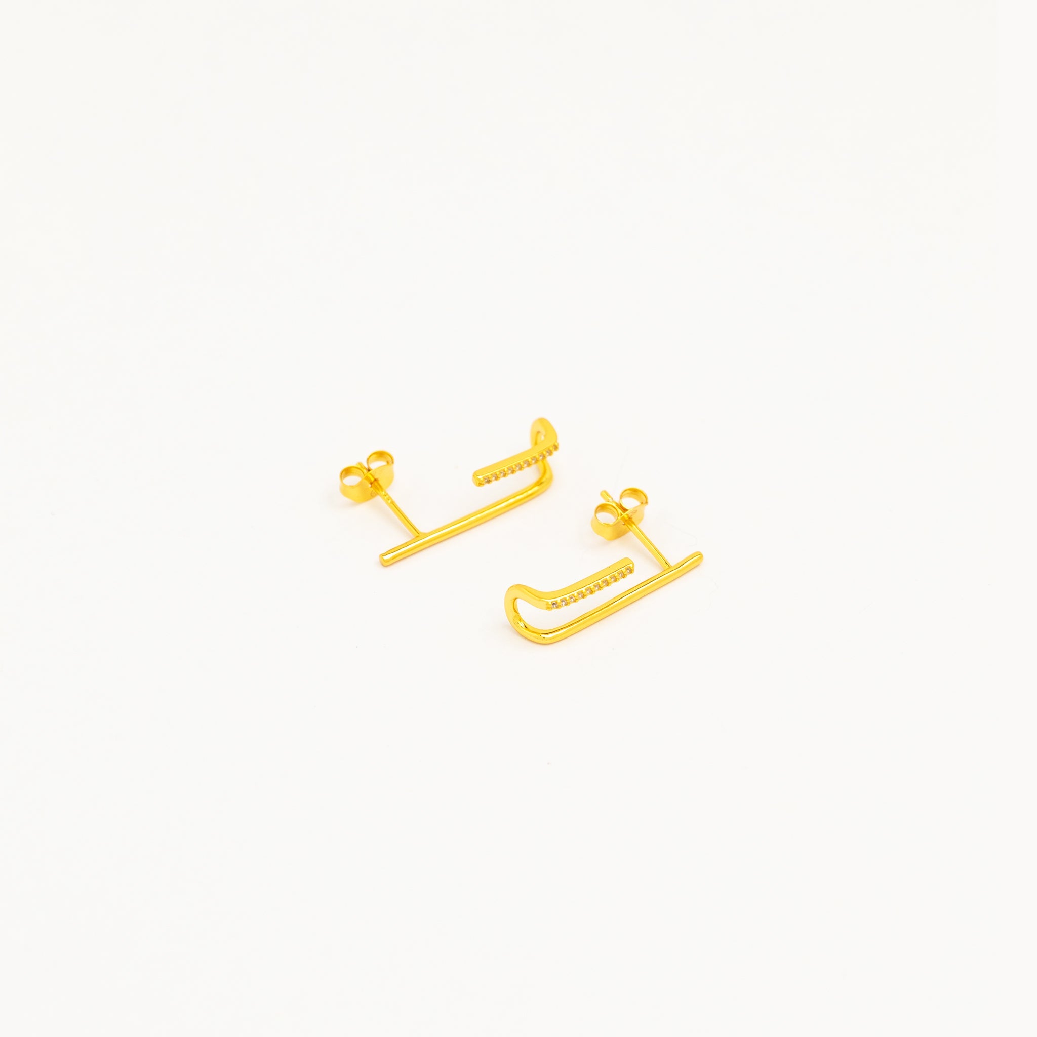 Moon Lining Earrings
