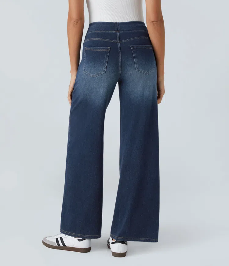 Van Elst Mode® | Comfortabele jeans met hoge taille