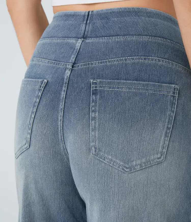Van Elst Mode® | Comfortabele jeans met hoge taille