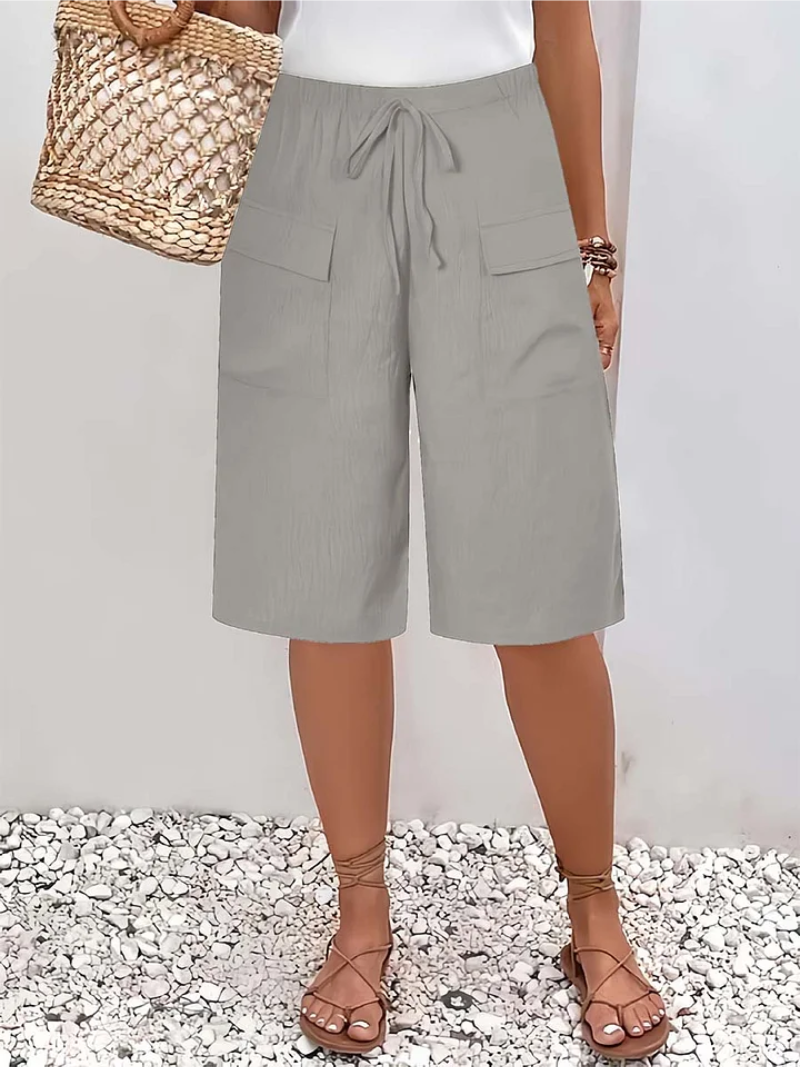 Van Elst Mode® | Korte broek met elastische tailleband