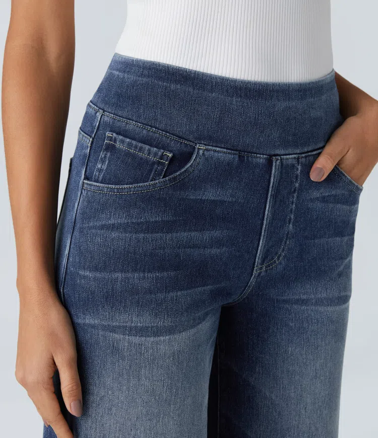 Van Elst Mode® | Comfortabele jeans met hoge taille