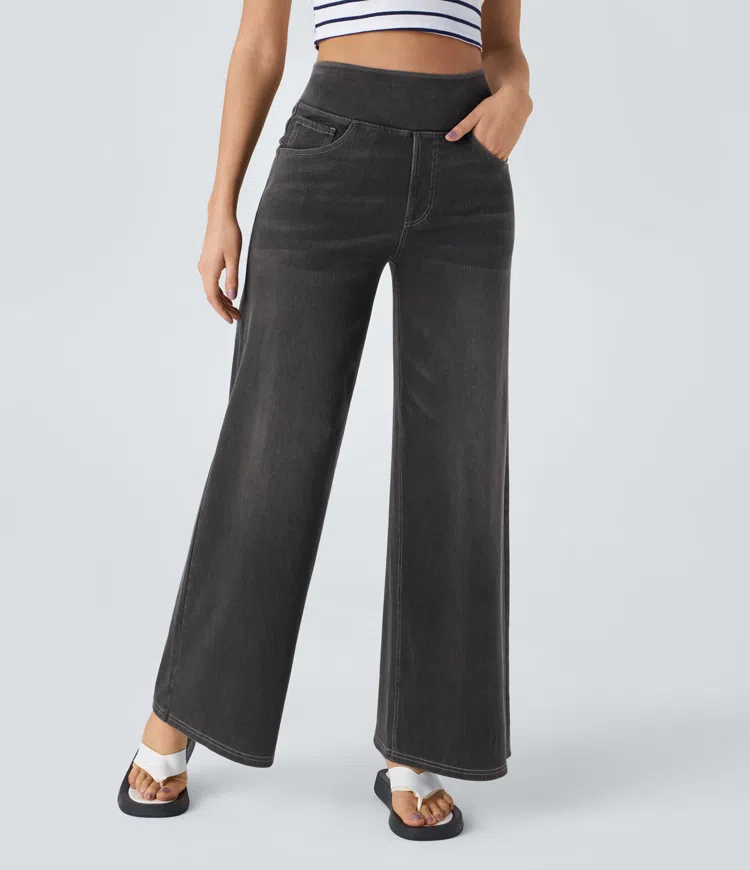 Van Elst Mode® | Comfortabele jeans met hoge taille