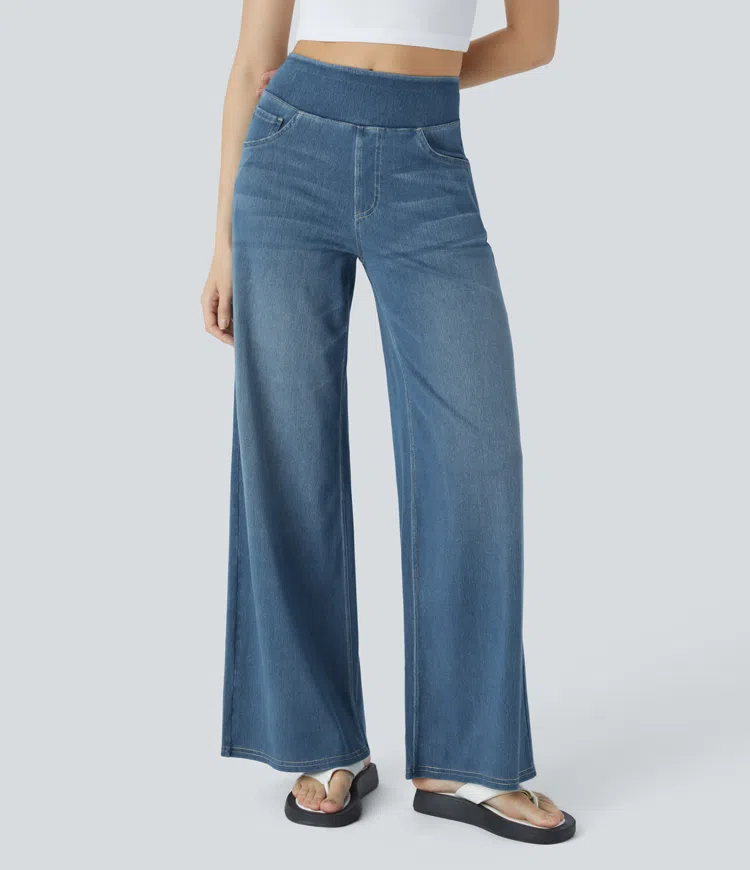 Van Elst Mode® | Comfortabele jeans met hoge taille