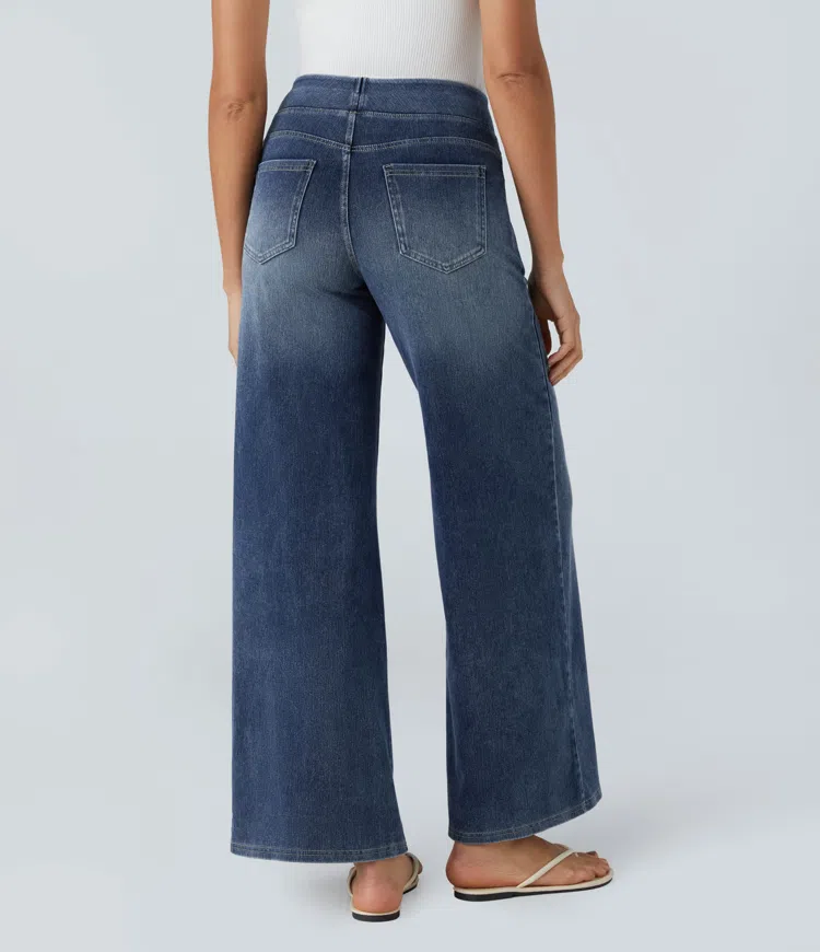 Van Elst Mode® | Comfortabele jeans met hoge taille
