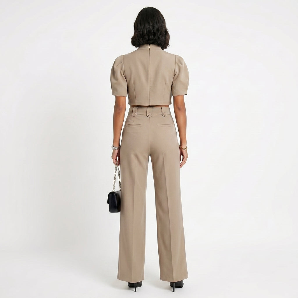 Cristina - Conjunto Elegante de Duas Peças