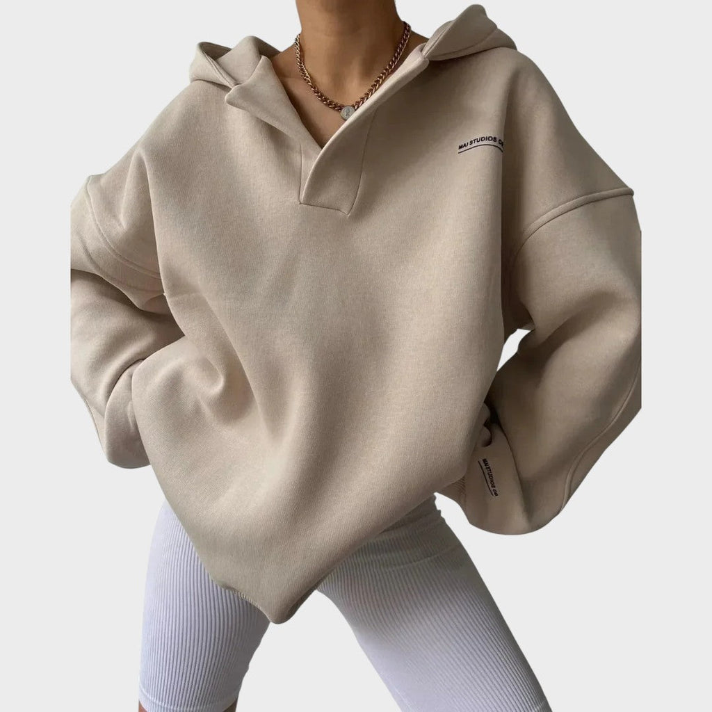 Flávia - Hoodie com capuz chique