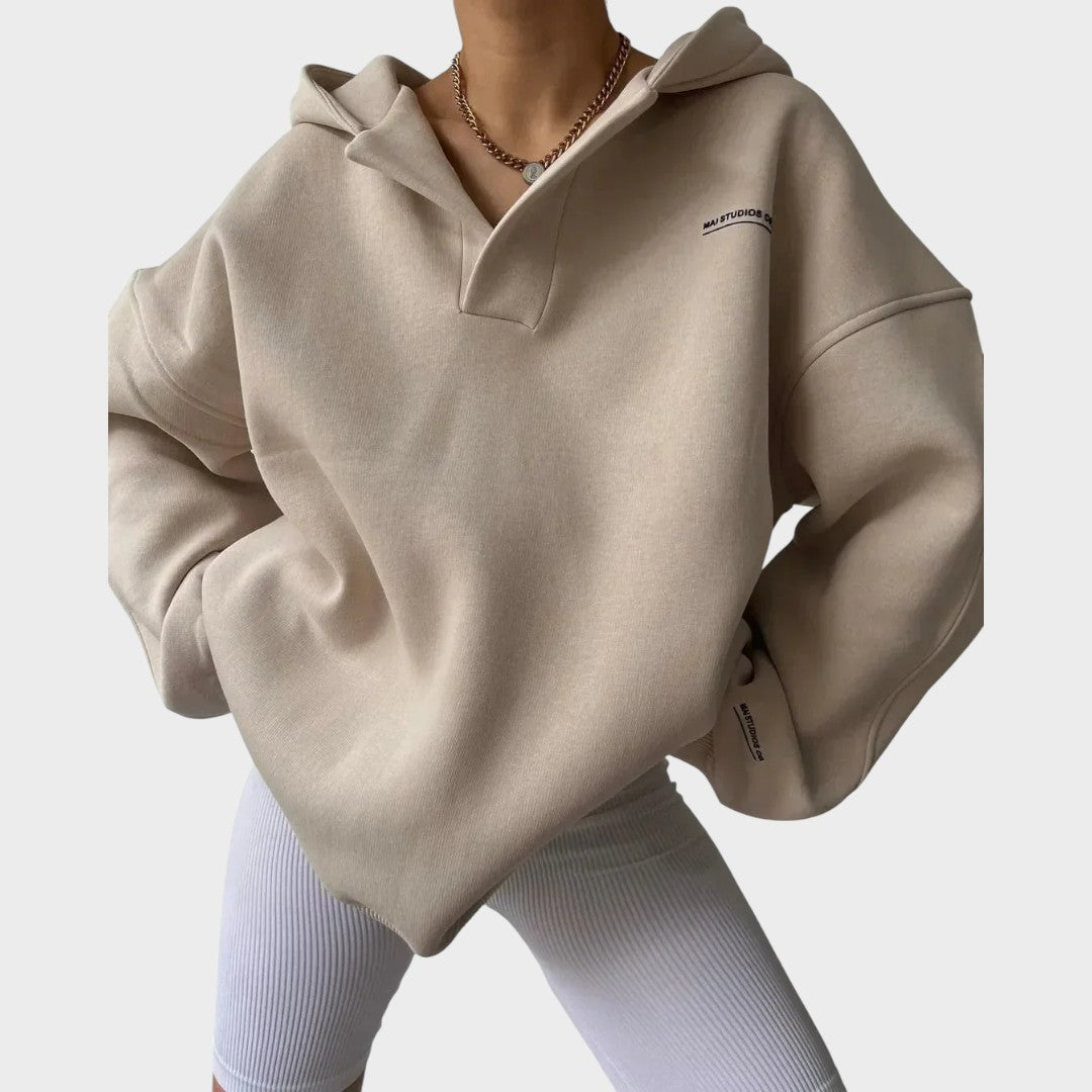 Flávia - Hoodie com capuz chique