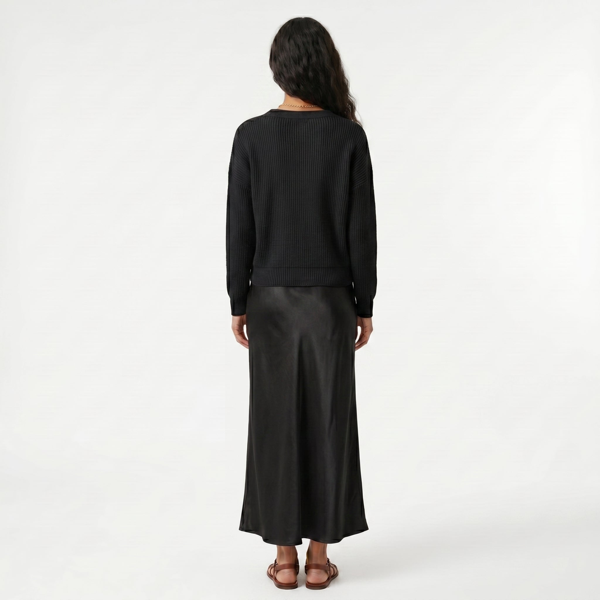 Matilde - Conjunto Vestido e Camisola Malha