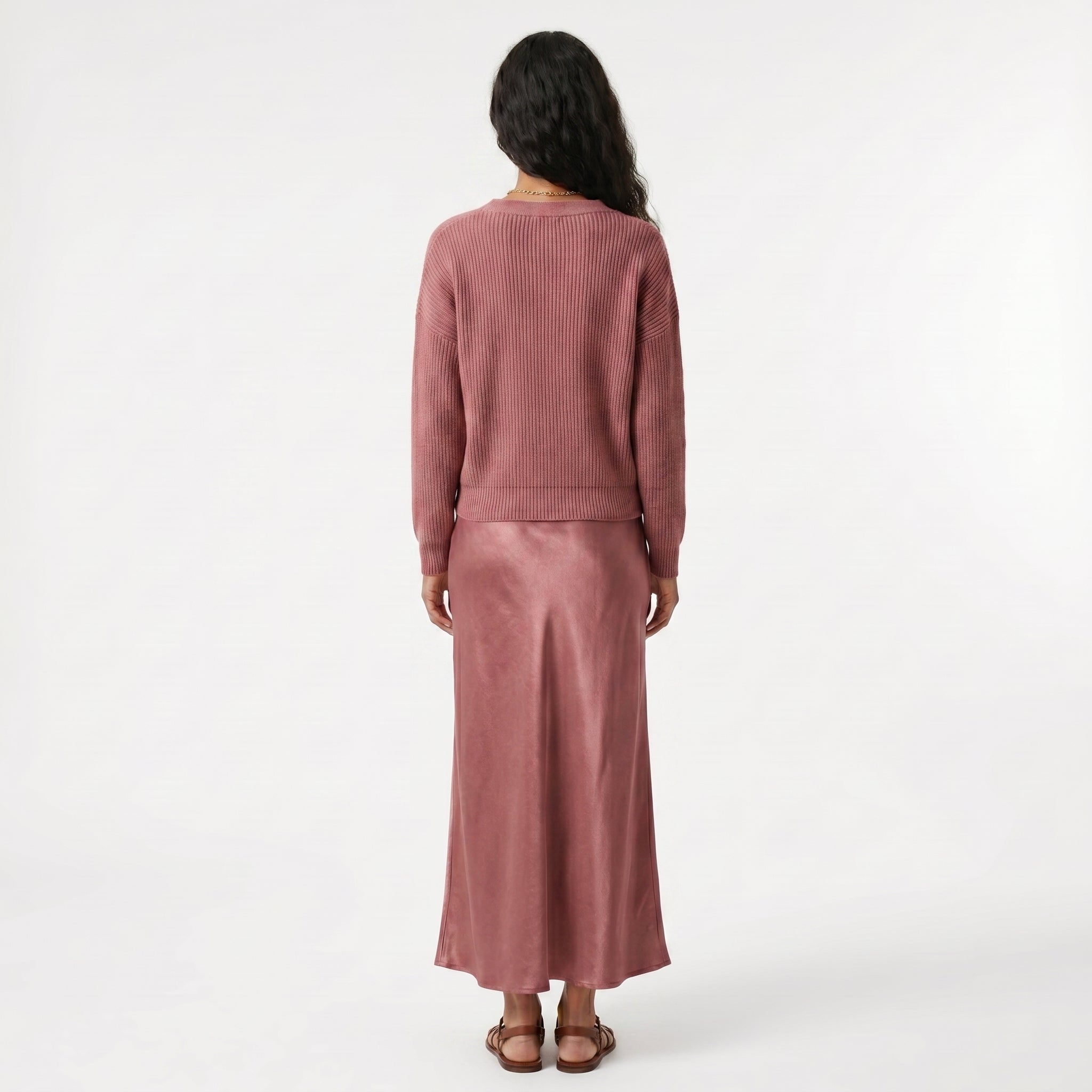 Matilde - Conjunto Vestido e Camisola Malha