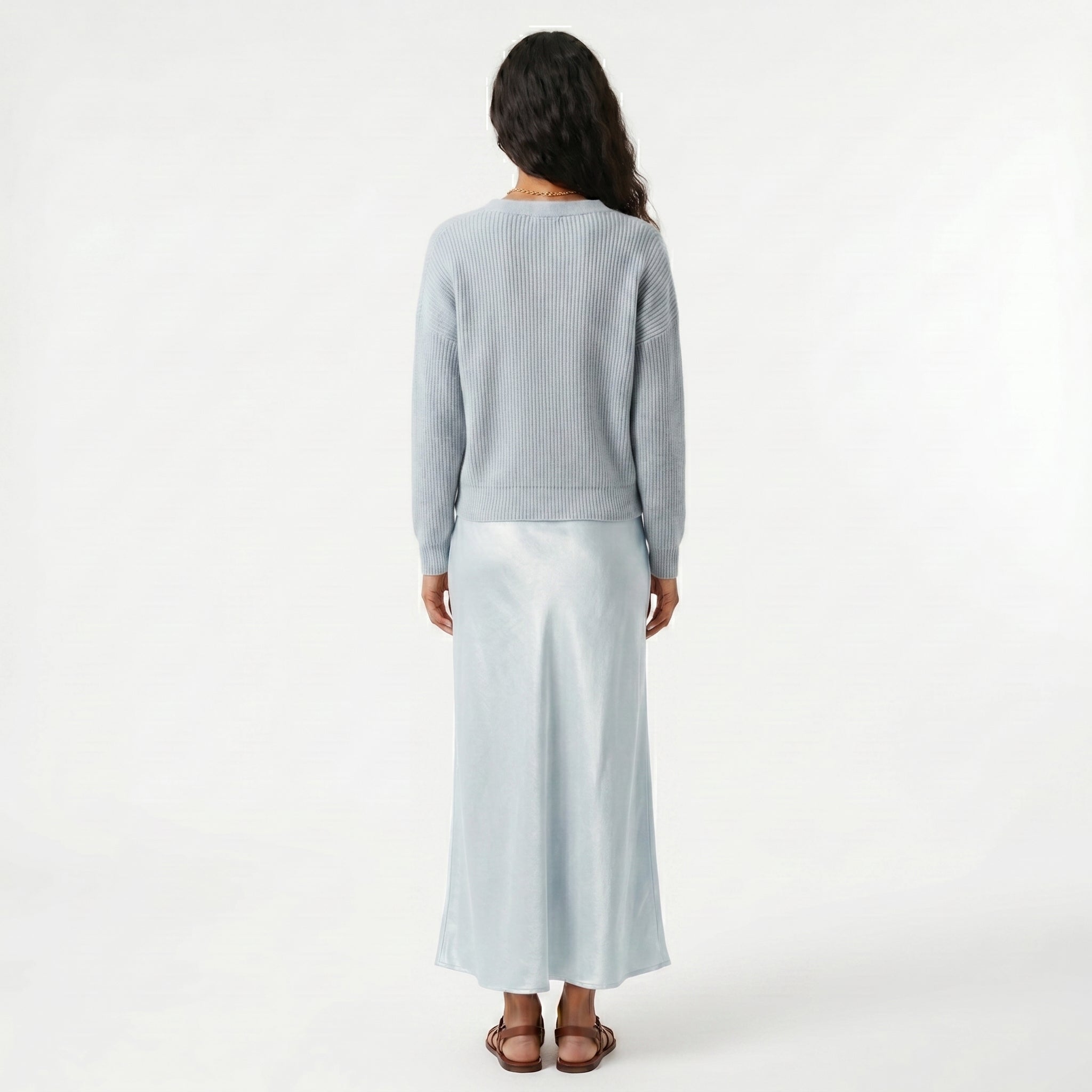 Matilde - Conjunto Vestido e Camisola Malha